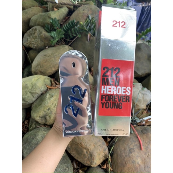 Nước Hoa Carolina Herrera 212 men Heroes Forever Young