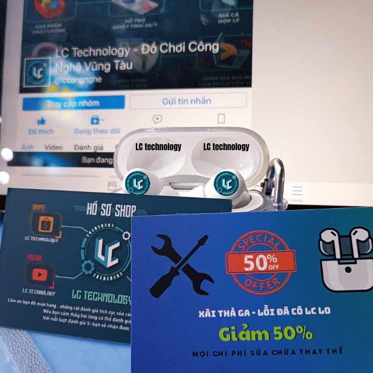 Tai nghe Bluetooth TWS Pro Bản Premium - Tai Nghe Không Dây Nhét Tai Bản Cao Cấp Nhất - Full Chức Năng