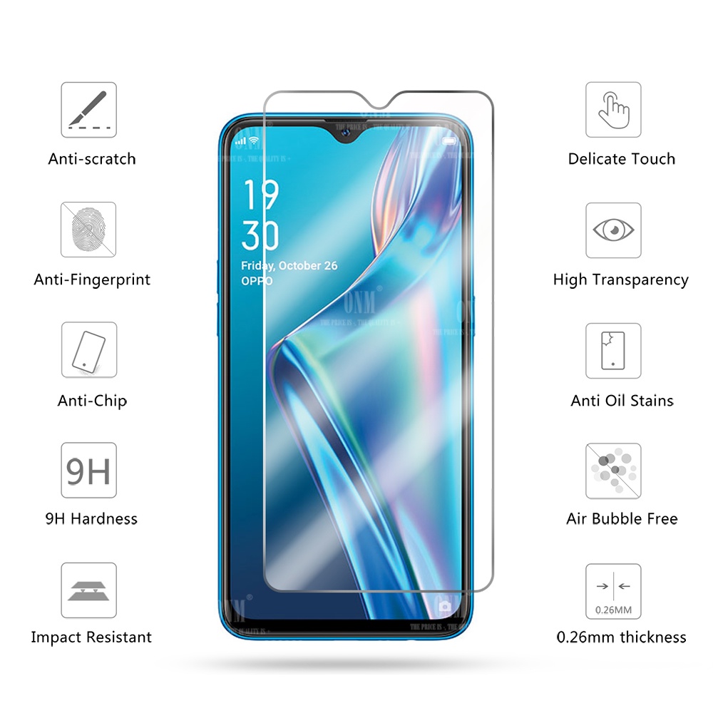Cường lực oppo A54 A94 A74 A53 A32 A15 A15s A93 A52 A72 A92 A91 A31 A5 A9 2020 A12 R17 Pro A1k A3s A7 A5s Trong Suốt THT