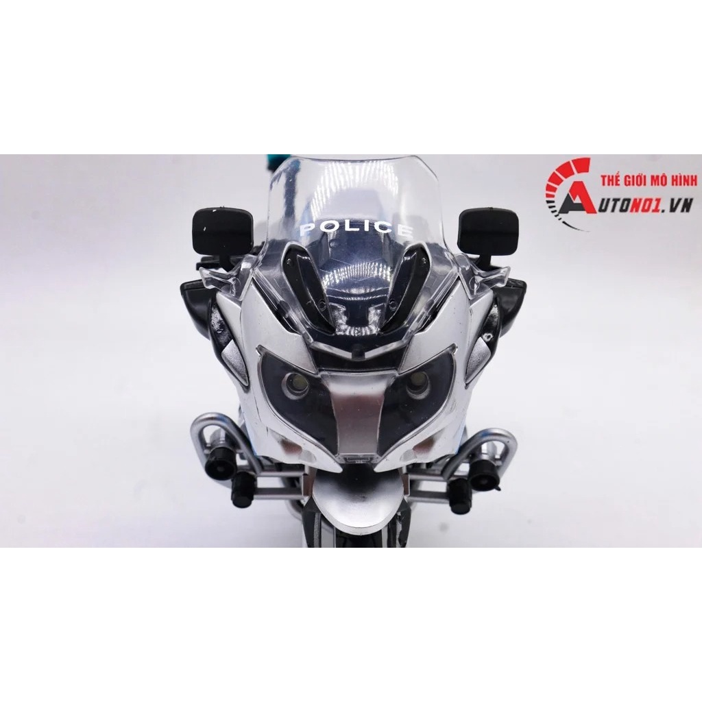 MÔ HÌNH BMW R 1250RT-P POLICE 1:12 HUAYI ALLOY 7656