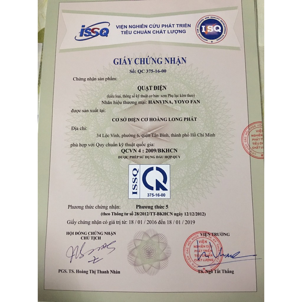 QUẠT TREO TƯỜNG HANVINA 1 DÂY