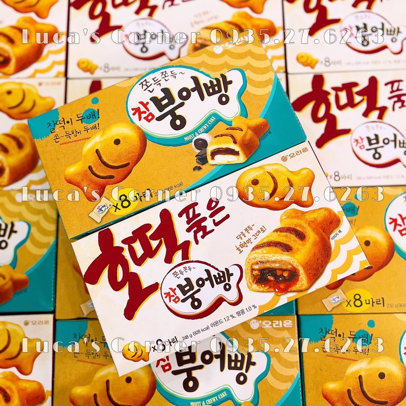 Bánh bông lan hình cá nhân socola Moist Chewy Cake Hàn Quốc