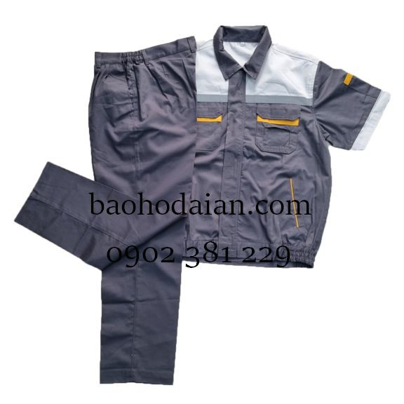 Quần áo kỹ sư, kỹ thuật nam/nữ Pangrim Hàn Quốc tay ngắn PR04