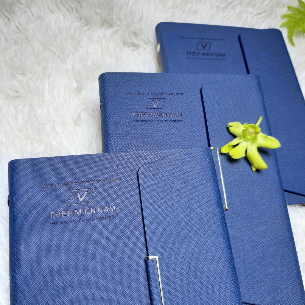 Sổ tay in dập logo theo yêu cầu TPHCM