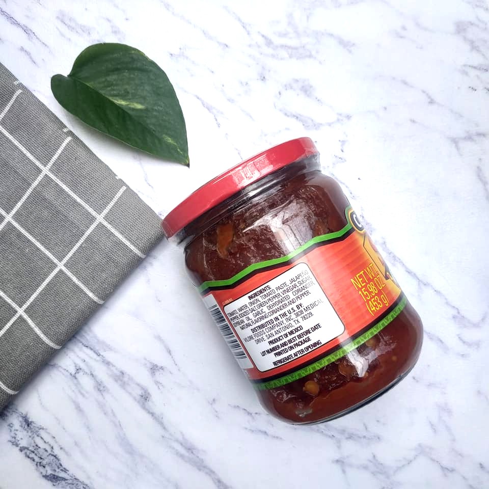 Sốt salsa Nhãn La Costena Dip Salsa Hot 453g