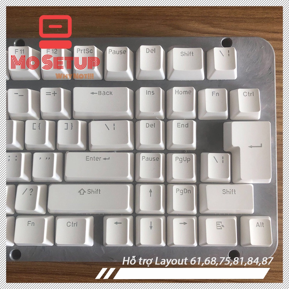 Bộ nút bàn phím cơ xuyên led - Keycap xuyên led dành cho bộ 61,68,75,81,84,87 phím