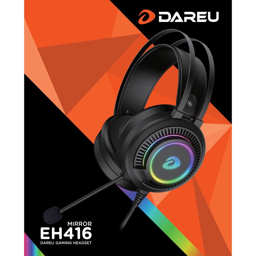 [Mã ELFLASH3 hoàn 10K xu đơn 20K] Tai nghe gaming Dareu EH416 RGB - Phiên bản 2020 mới | WebRaoVat - webraovat.net.vn