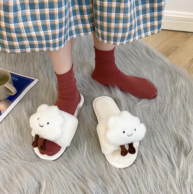 Dép bông đám mây ☁️