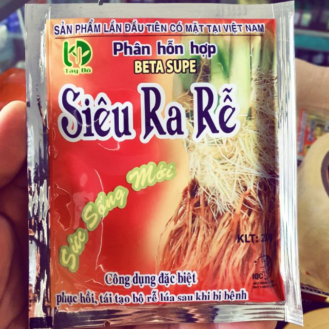 Phân Bón Lá Cao Cấp Siêu Ra Rễ (gói 20g)
