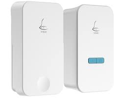 CHUÔNG CỬA KHÔNG DÂY THÔNG MINH 2 Chuông 1 Nút Bấm , không dùng pin, chống nước cao cấp  LinBell M2L