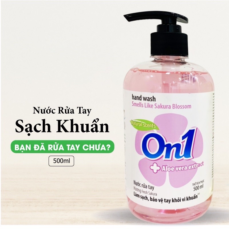 Nước rửa tay On1 500ml dùng với nước