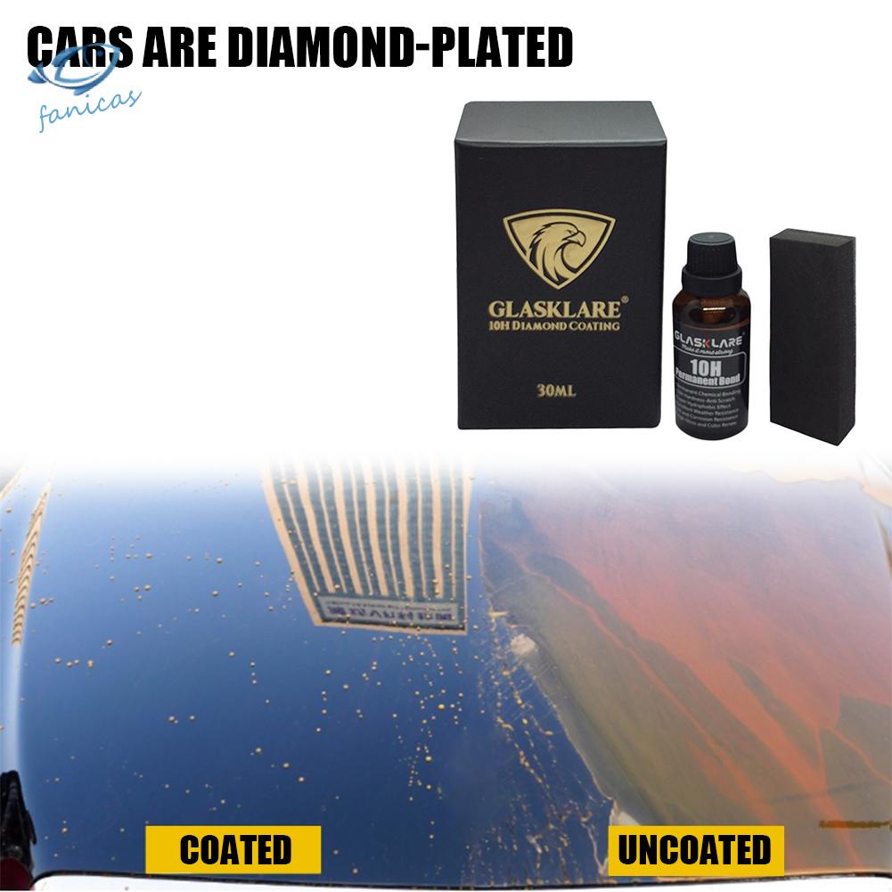 Dung dịch phủ bóng xe hơi FANICAS GLASKLARE 30ml 10H