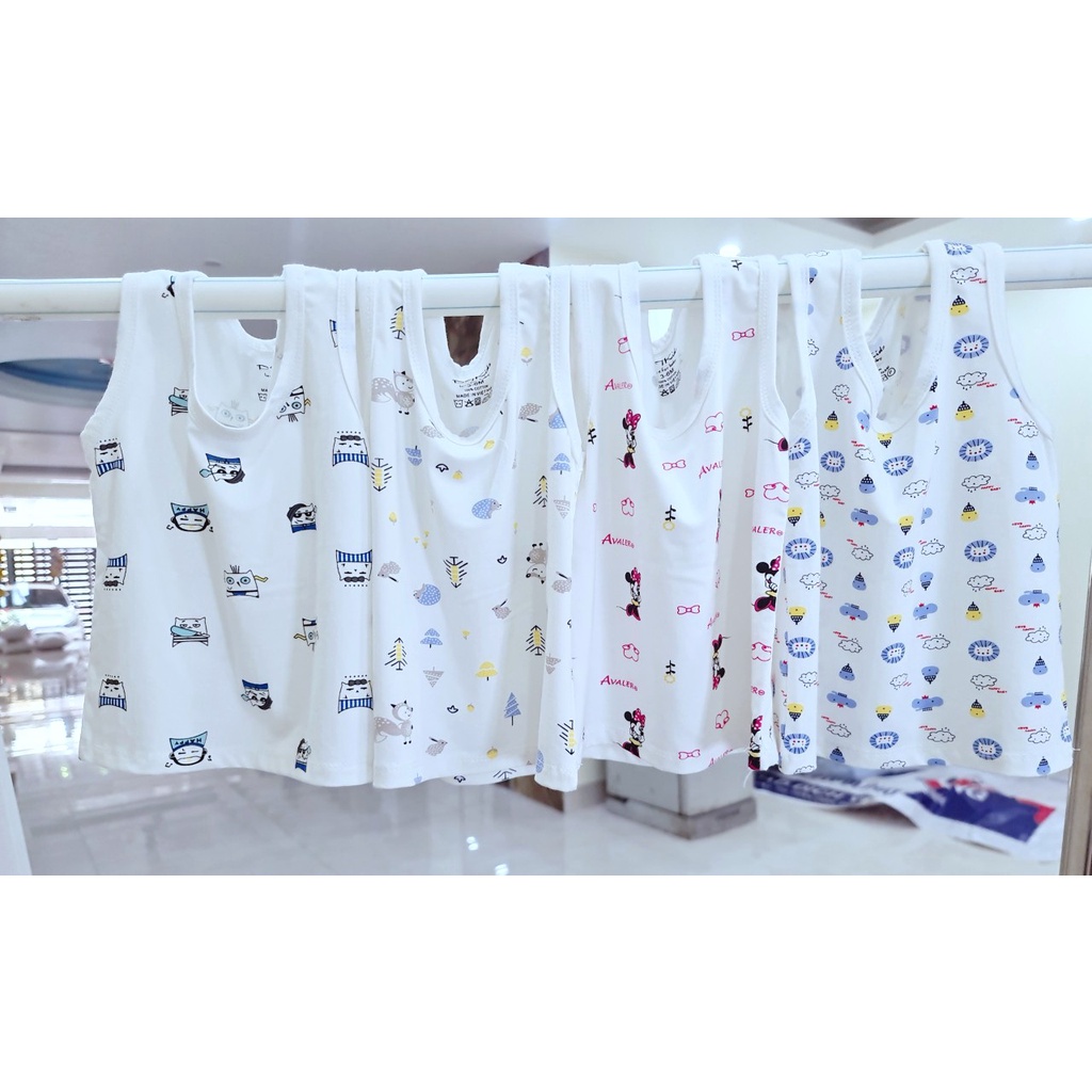 Áo ba lỗ ( sát nách ) sợi tre thun lạnh siêu mát cho bé
