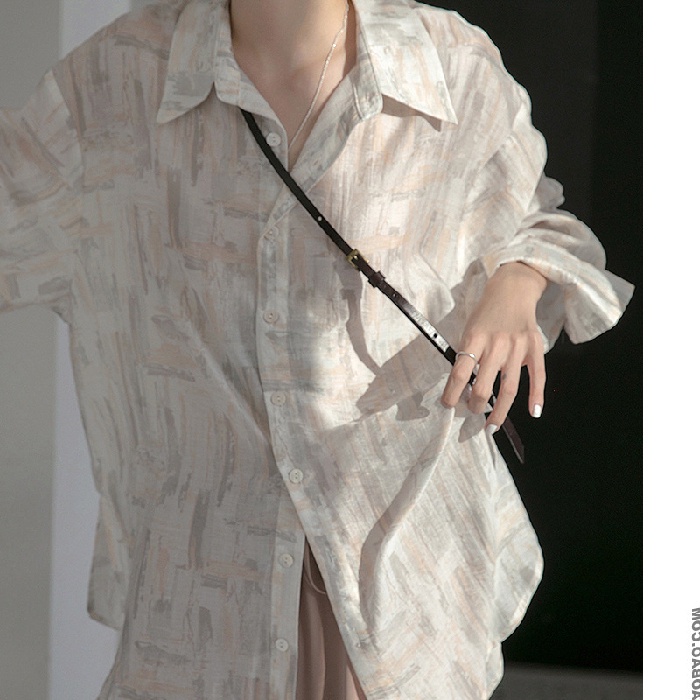 Áo Sơ Mi Tay Dài Thời Trang Dành Cho Nữ Trong Suốt