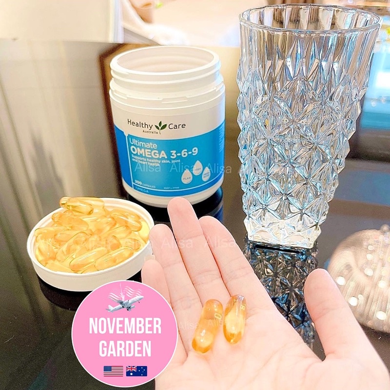 Viên uống Healthy Care Ultimate Omega 3 6 9 Úc 200 viên