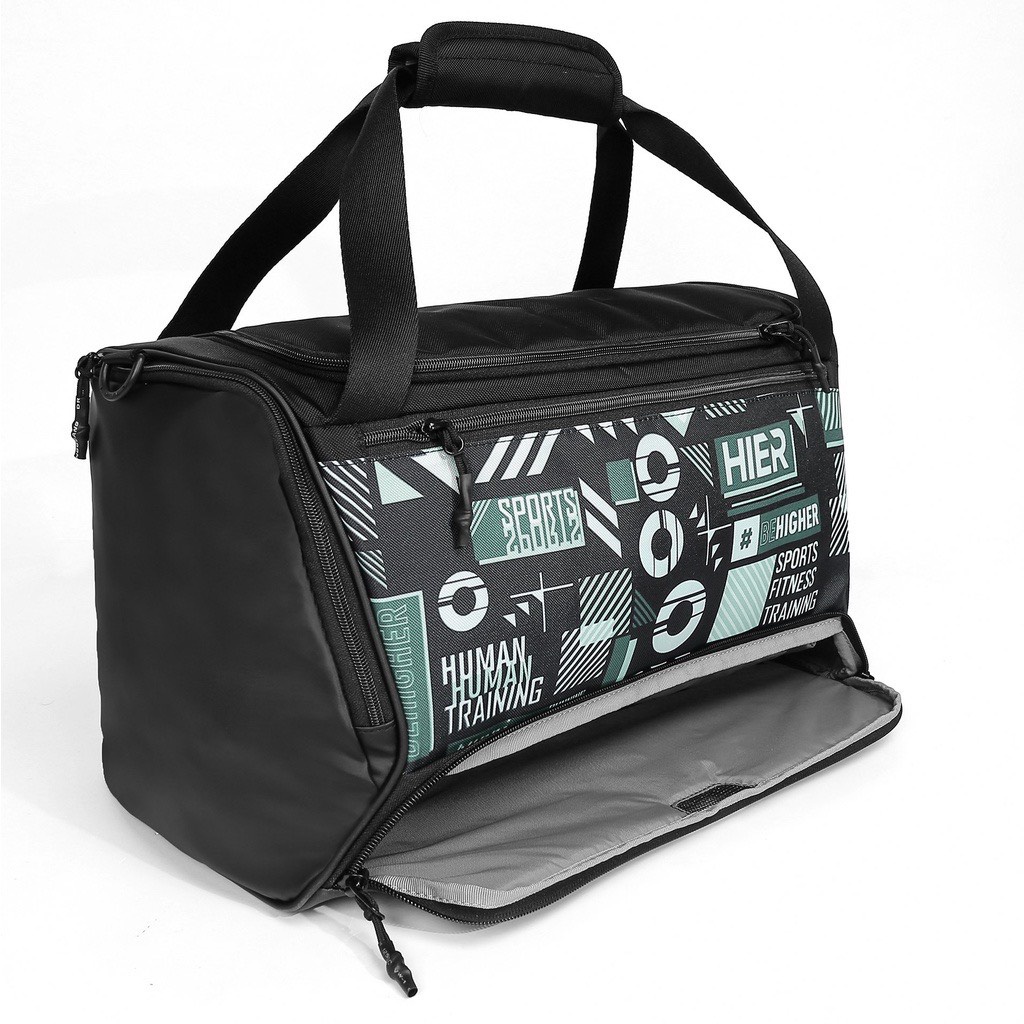 TÚI TRỐNG HI.ER GRAPHIC TRAINING DUFFEL BAG CÓ NGĂN ĐỂ GIÀY RIÊNG BẢO HÀNH TRỌN ĐỜI