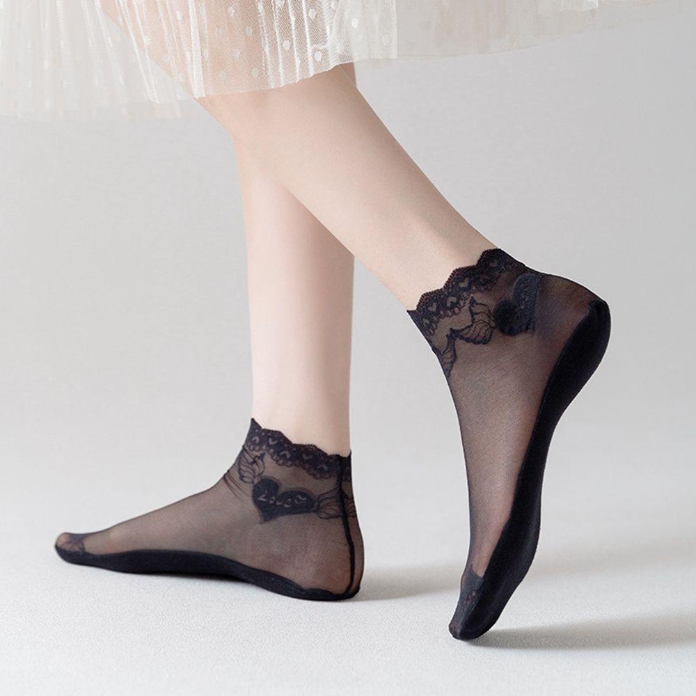 Tất Lưới Xuyên Thấu Phối Họa Tiết Hoa Thời Trang Dành Cho Nữ