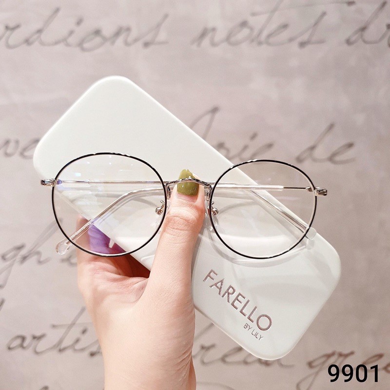 Gọng Kính Cận Nobita Mắt Tròn Vintage 9901 - Kính Cận Hàn Quốc Thời Trang Nam Nữ | BigBuy360 - bigbuy360.vn