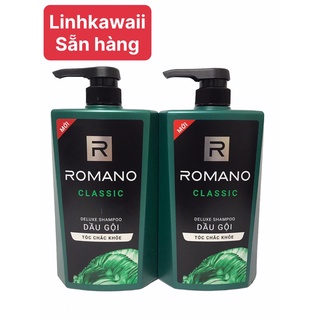 DẦU GỘI ĐẦU ROMANO (180g - 650g)