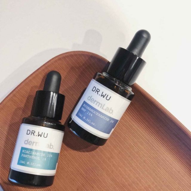 SERUM DR WU DERMLAB NIACIAMIDE VÀ BIONANOCERAMIDE  15ML