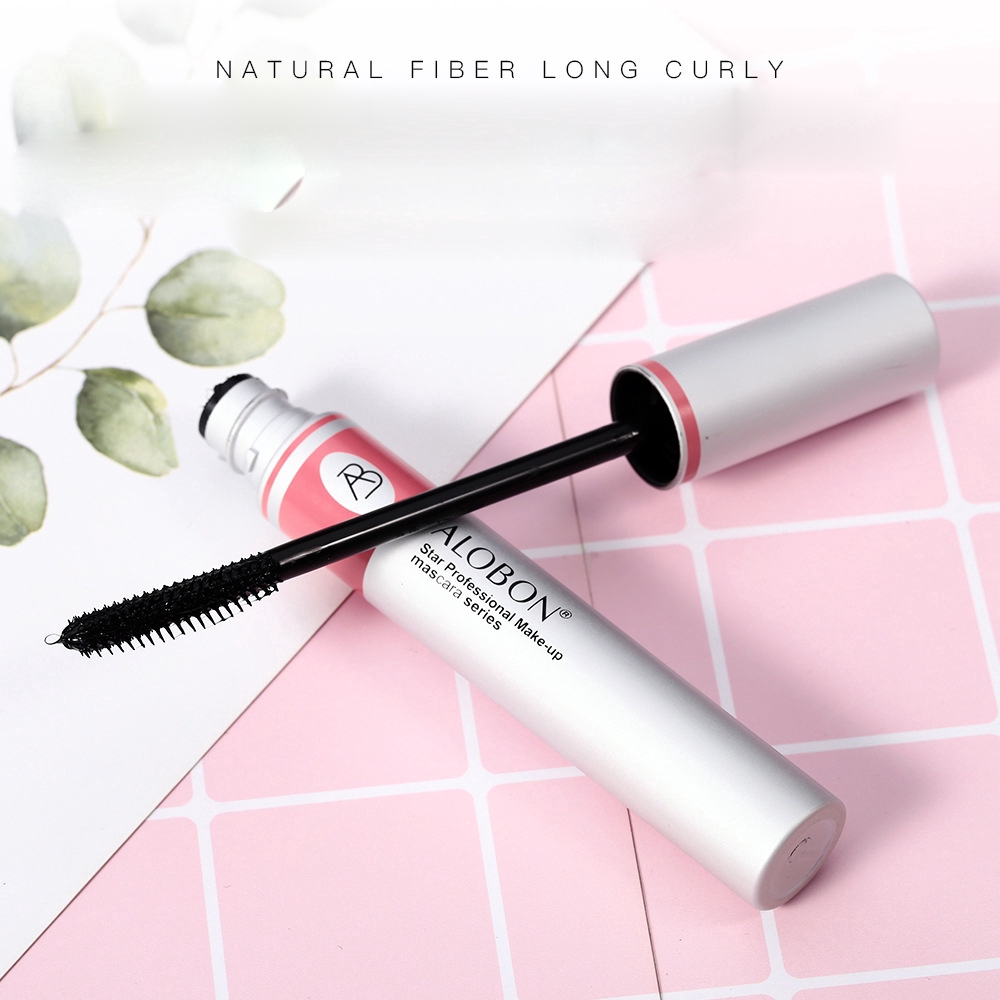 [Hàng mới về] Mascara Alobon sợi 3D tự nhiên làm dài và cong mi tiện dụng