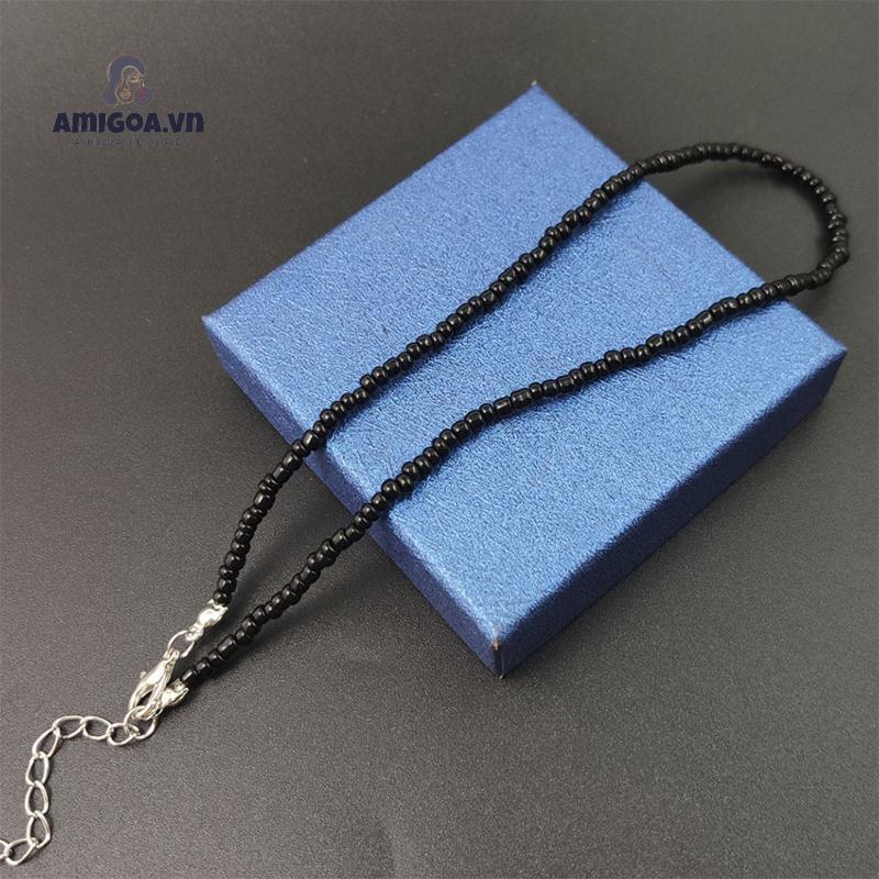 ✨✨ Dây chuyền ngọc trai đính cườm đầy màu sắc 17KM Hàn Quốc vòng cổ nữ