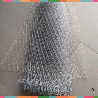 Lưới sợi dù bẹo keo chắc chắn làm vợt đựng cá ( sale giá rẻ )