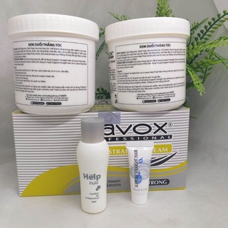 Thuốc duỗi tóc lavox sọc xám 500 ml x 2