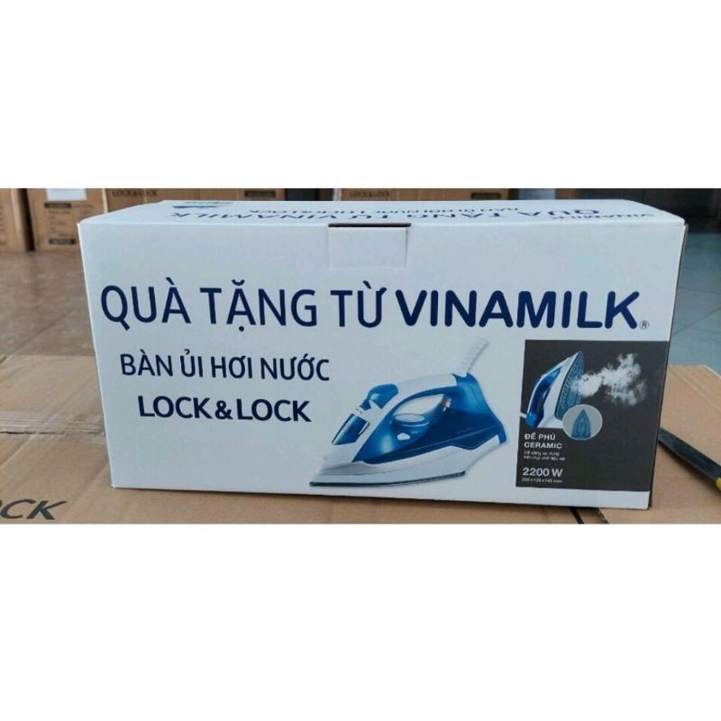 Bàn là hơi nước Lock&amp;Lock ENI146 quà tặng của Vinamilk