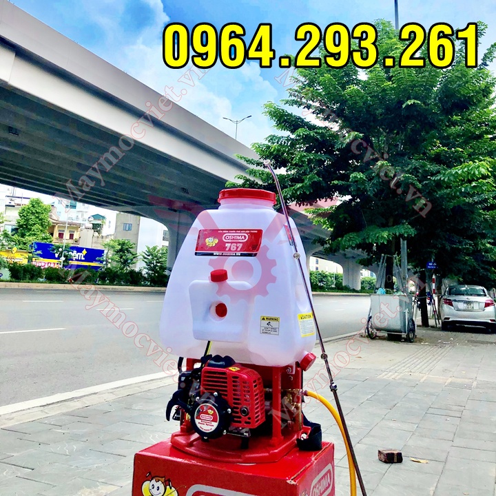Máy phun thuốc trừ sâu Oshima 767 - thương hiệu Nhật Bản