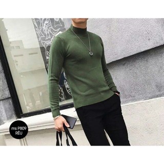 (SELA) Áo len nam cao cổ Thời Trang ( Siêu Hót)