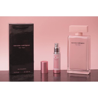 (Mẫu thử) Nước hoa Narciso for her edp (Nar hồng nhạt) 10ml