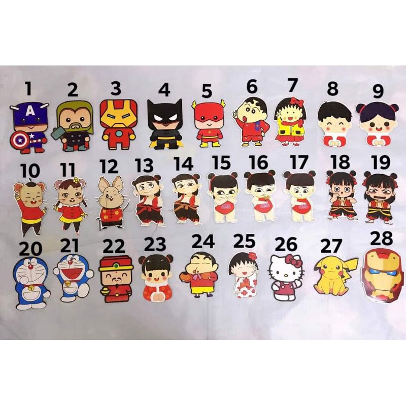 Bao lì xì chibi Tết