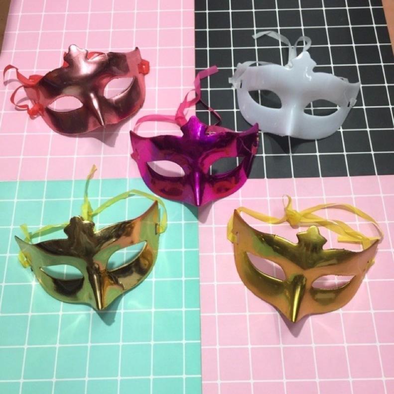 Mặt Nạ Bướm Nửa Mặt Hóa Trang Halloween mặt nạ nửa trơn