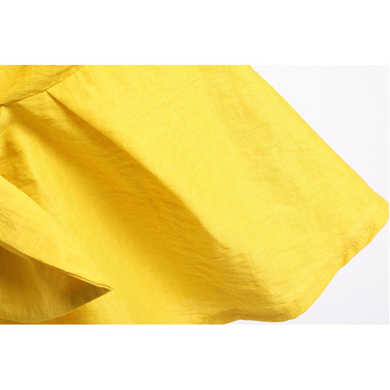 [Mã WARUN10 giảm 10K đơn 99K] Áo Kiểu Nữ Thắt Nơ Chất Đũi | BigBuy360 - bigbuy360.vn