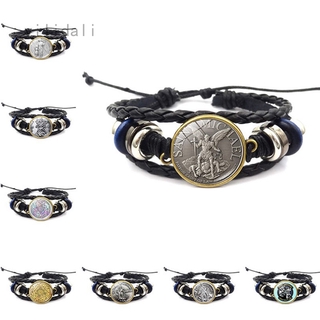 Vòng Tay Da Nhiều Lớp Phong Cách Vintage