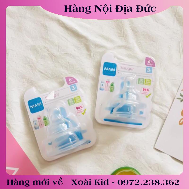 [auth] Núm ti thay thế bình sữa MAM của Đức- Đủ Bill [Hot]