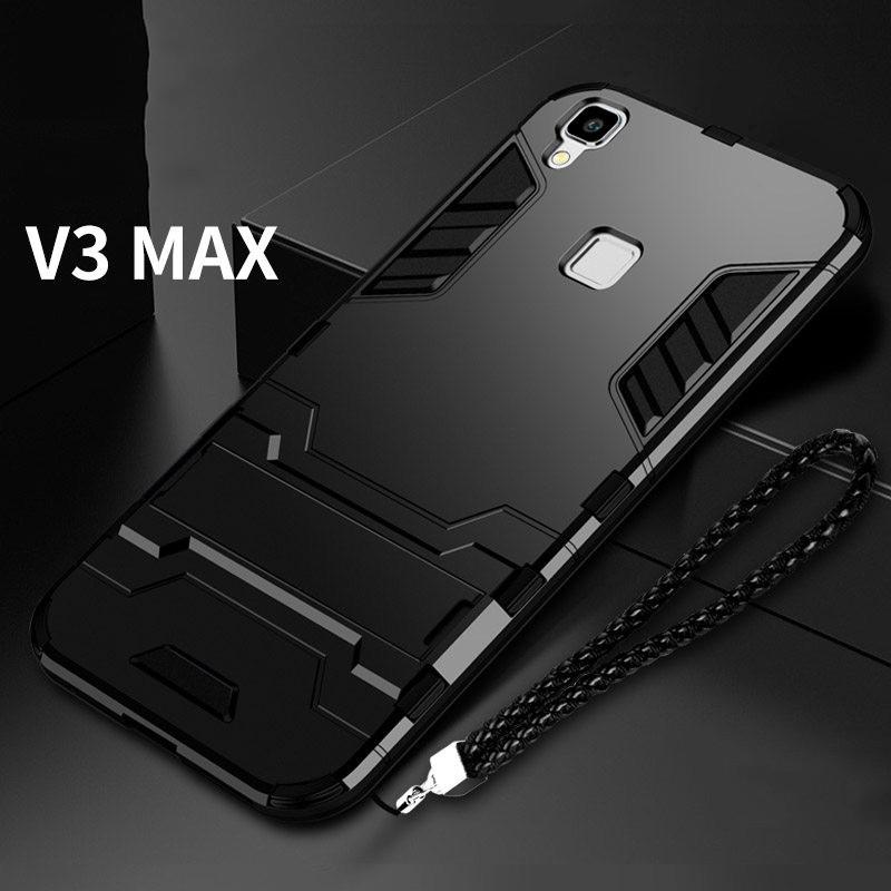Ốp điện thoại vỏ giáp cứng có giá đỡ chống sốc cho VIVO V3 Max