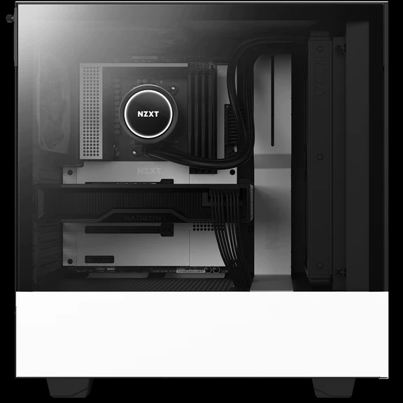 Vỏ case máy tính NZXT H510 Flow - Màu Trắng