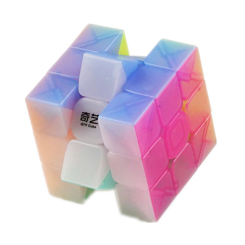 Đồ Chơi Rubik 3x3x3 - Khối Lập Phương Rubic QiYi Jelly Cube