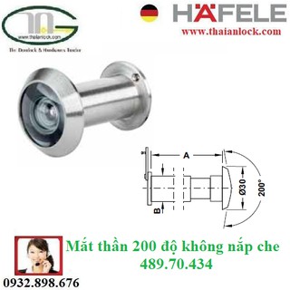 Mắt thần góc nhìn Hafele 489.70.434
