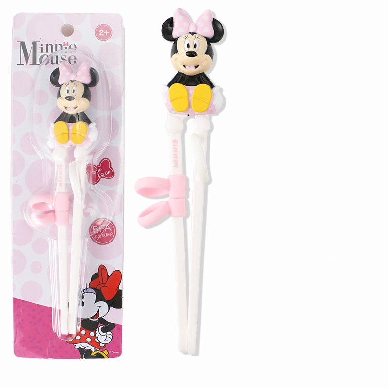 Đôi đũa tập ăn cho bé họa tiết hoạt hình 3d dễ thương