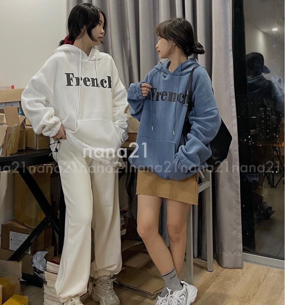 Áo Khoác Hoodie Nỉ Có Mũ Form Rộng ESSENTIALS Nhiều Màu Unisex Nam Nữ Ulzzang &lt; 65KG