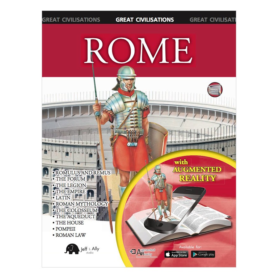 Truyện Tiếng Anh 3D:  Rome- Great Civilizations