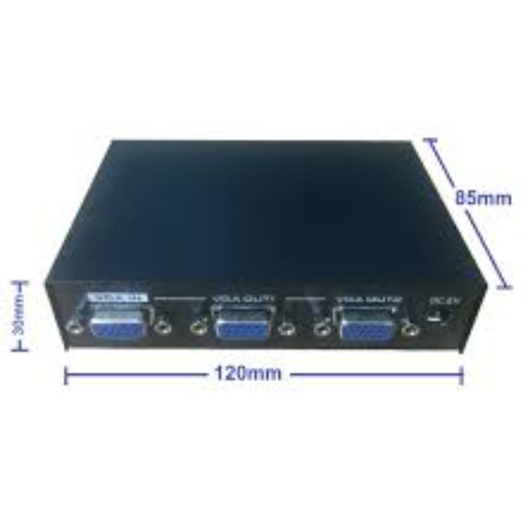 Bộ chia tín hiệu VGA: 1 PC ra 2 Màn hình | BigBuy360 - bigbuy360.vn