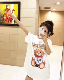 Áo phông gấu (có sẵn, kèm ảnh thật)