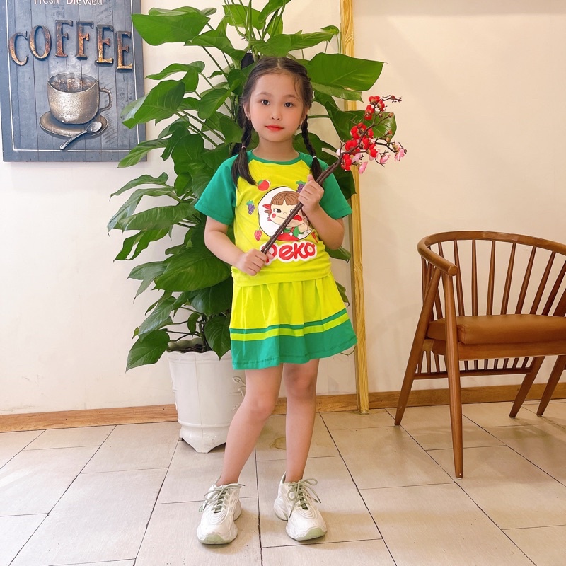 Set váy bé gái, bộ váy bé gái size đại