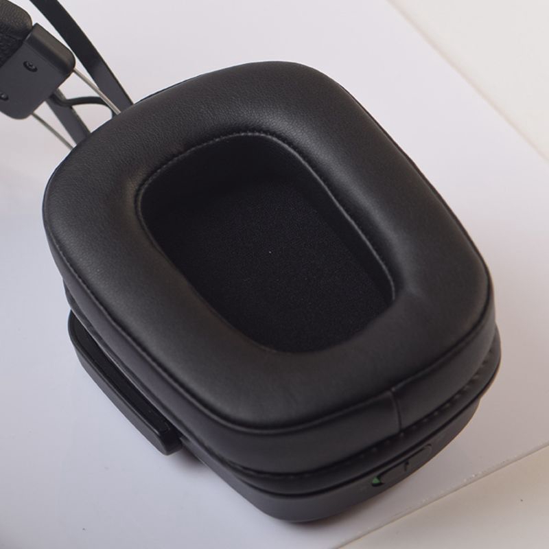 1Pair Leather Ear Pads Soft Foam Ear Cushion for Razer Tiamat 7.1 V2 Headset