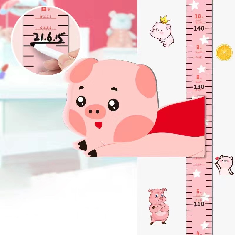 Thước đo chiều cao dán tường cho bé
