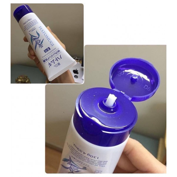 Sữa rửa mặt Hatomugi 170gr trắng sáng da chính hãng Nhật Bản | BigBuy360 - bigbuy360.vn